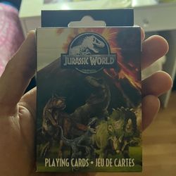 Jurassic World Playing Cards 