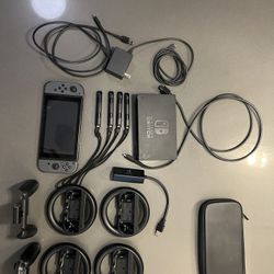 Nintendo Switch 1 Grey V1 Edition with Accessories and 512GB MicroSD Card