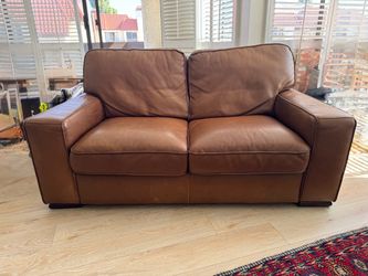 Leather couch