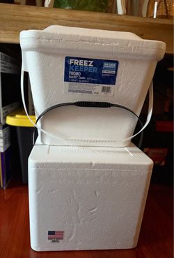 2 Styrofoam Coolers