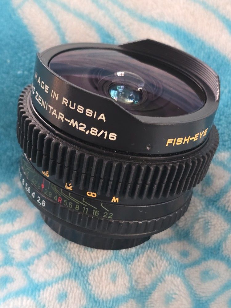 Zenitar 16mm F2.8 Fisheye M42 Mount