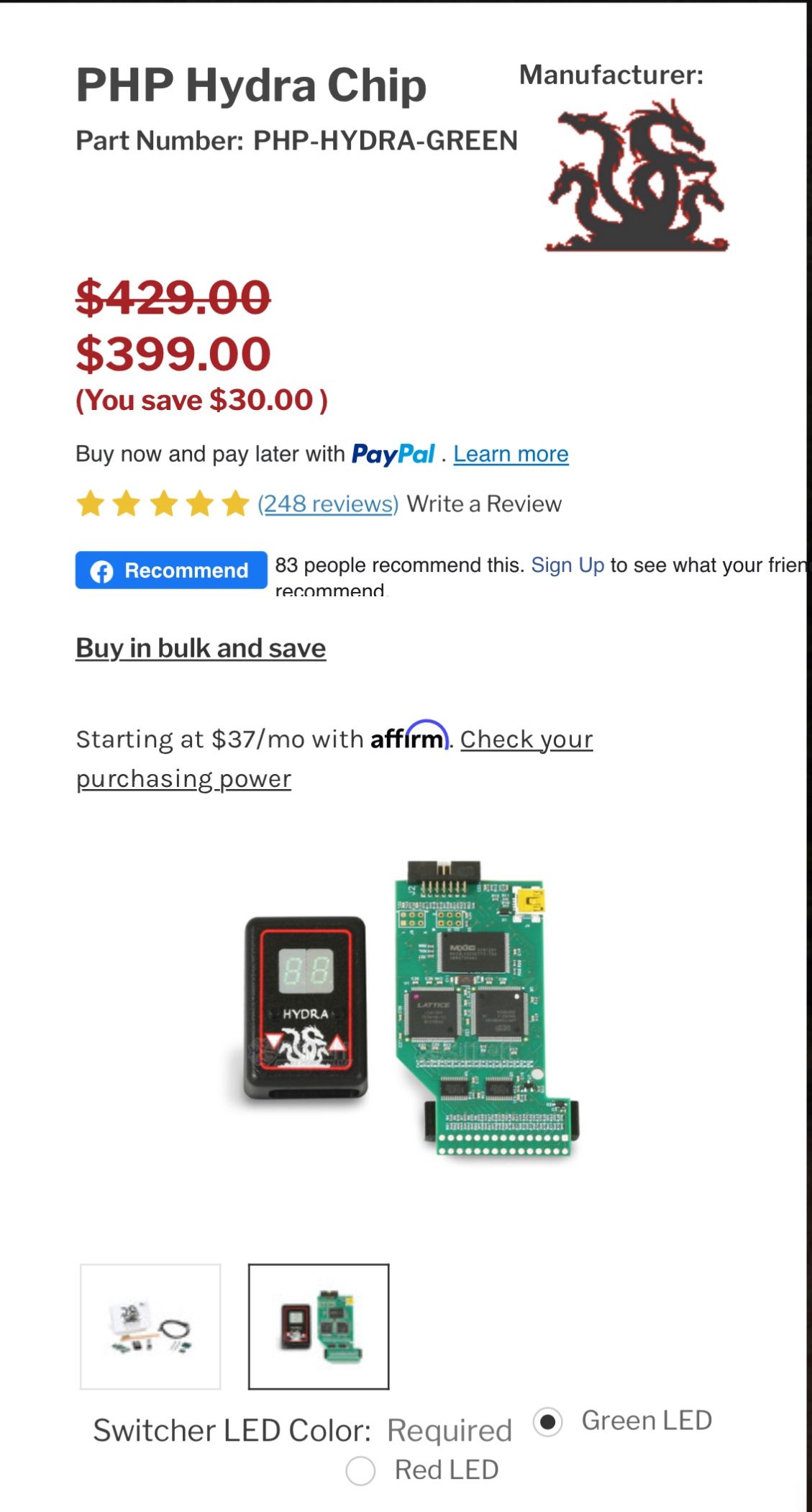 Performance Hydra Chip 