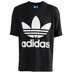 ADIDAS Originals Boxy Tee Men’s Relaxed Fit T-shirtLarge Black White
