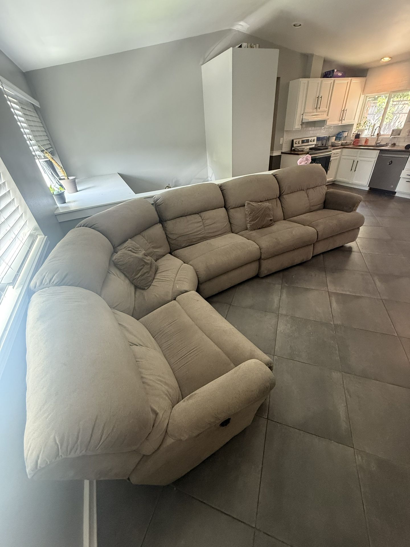 Sectional Sofa, Recliner