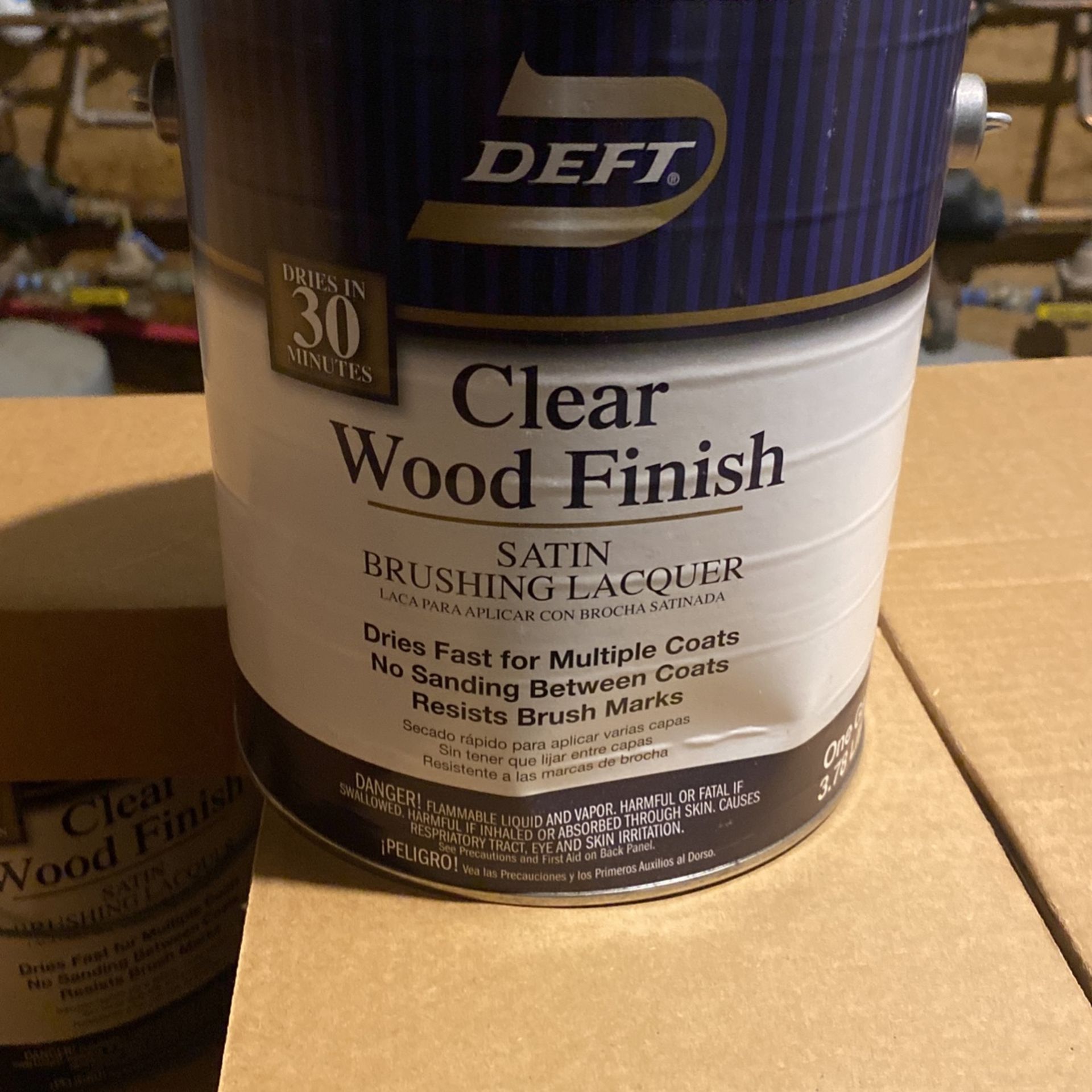 Clear Wood Finish