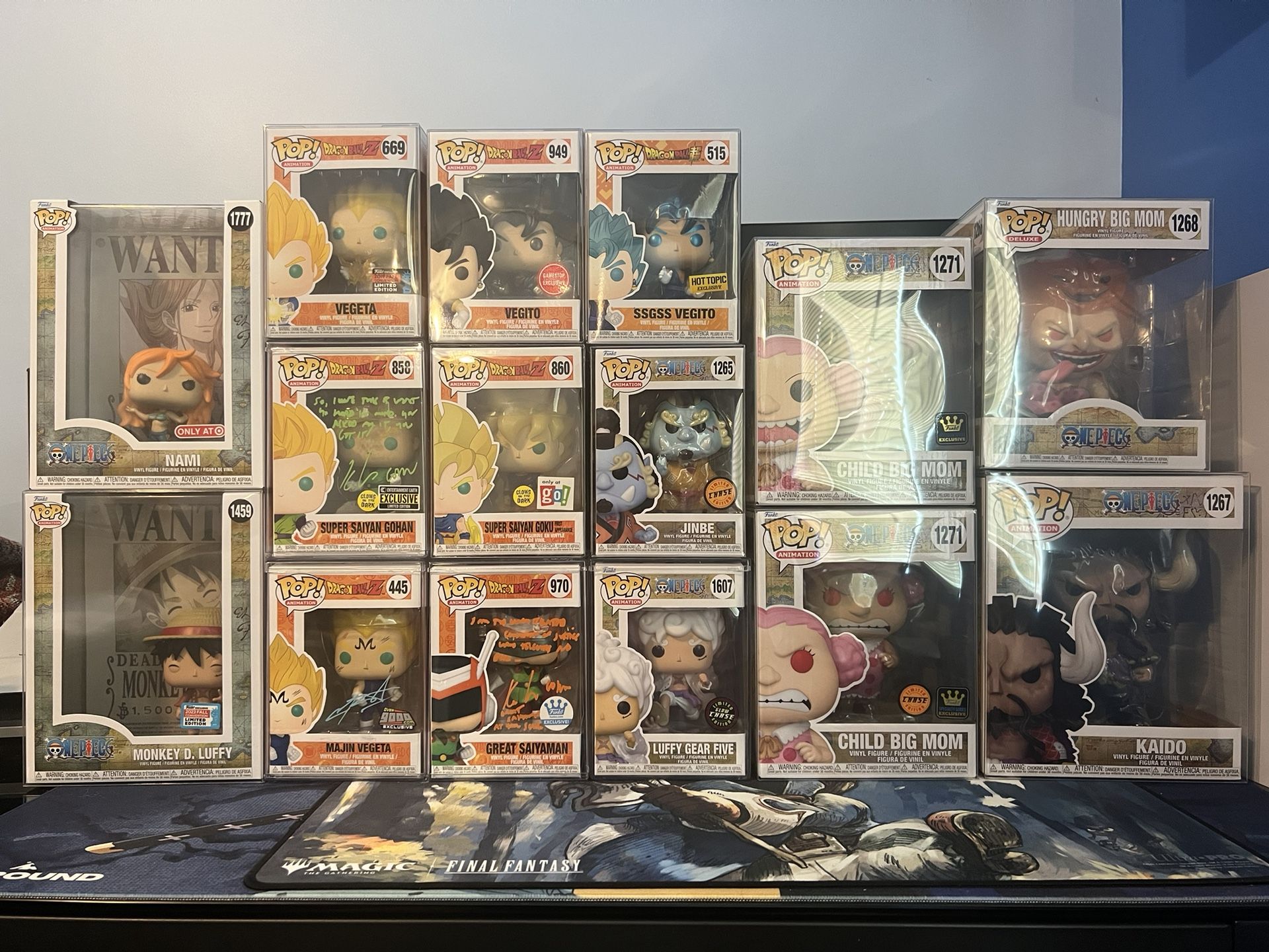 Anime One Piece Dragon Ball Z Funko Pop Collection