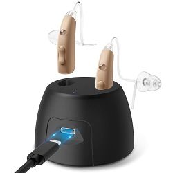 Hearing Aids for Seniors Rechargeable with Noise Cancelling