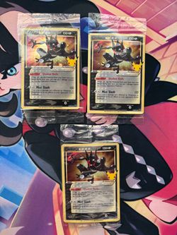 Gold star Greninja (Sealed Promo) Pokemon card