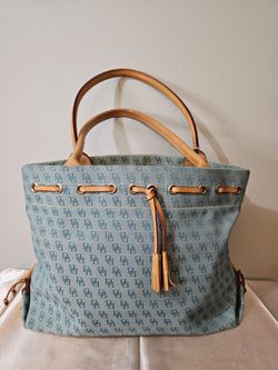 Dooney & Bourke Monogram Canvas Tote Bag