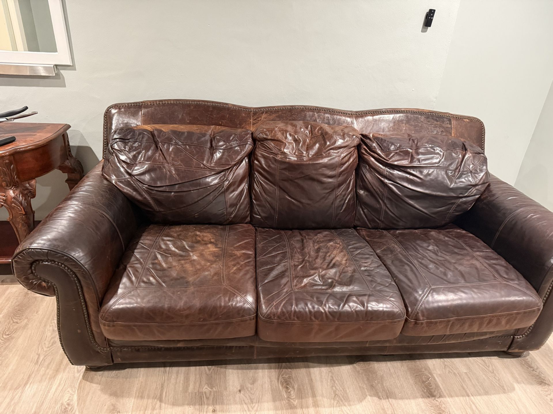 Leather Couch