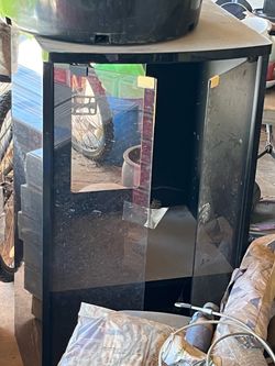 2 shelf Glass display