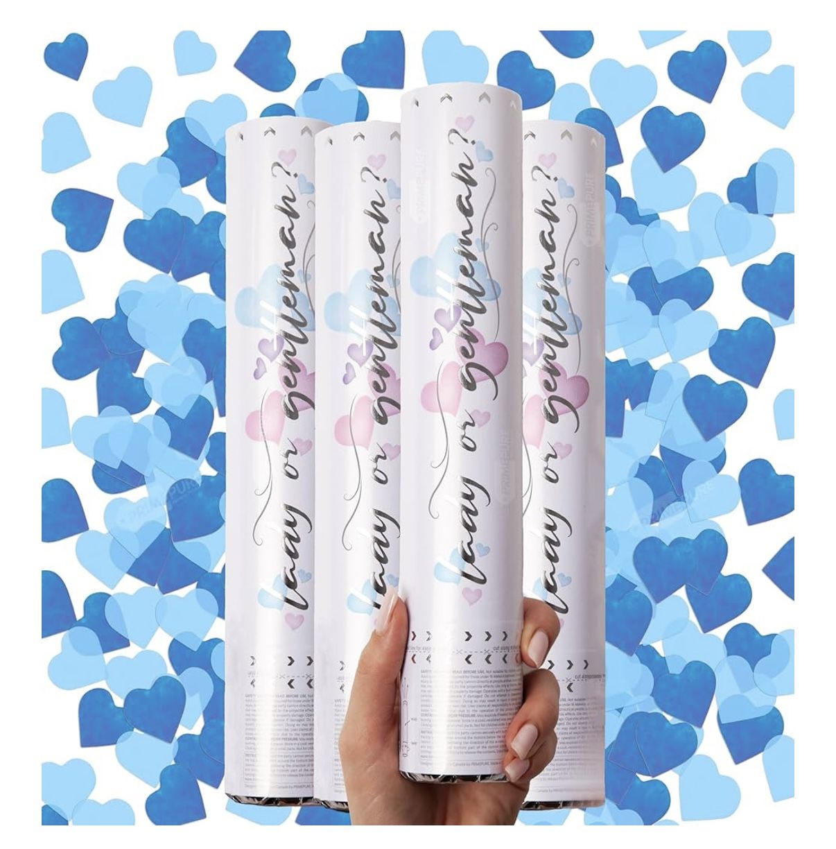 Gender Reveal Confetti Cannon/ Confetti Poppers