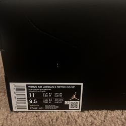 Air Jordan 3  Retro A Ma Maniere (M)