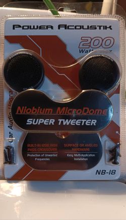 Power Acoustik Super Tweeters