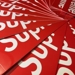 Supreme Red Box Logo *Authentic* Sticker