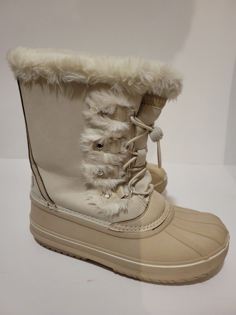 London Fog Girls Hackney Ivory Snow Boots Youth 4