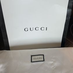 Authentic Gucci Bag Black Color With A Gold Chain