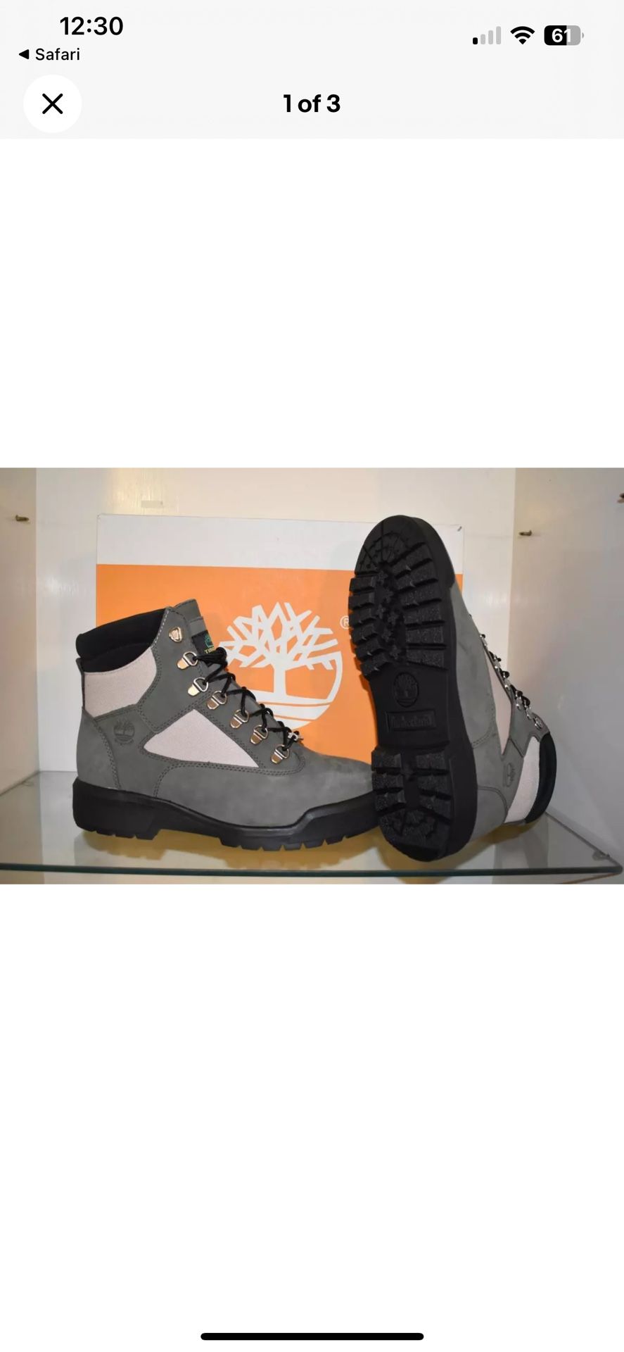 Timberland Filed Boots 6inch Size 11