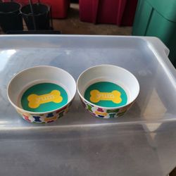 Dog Water and Food Bowl Set