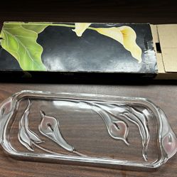Glass Serving Plate