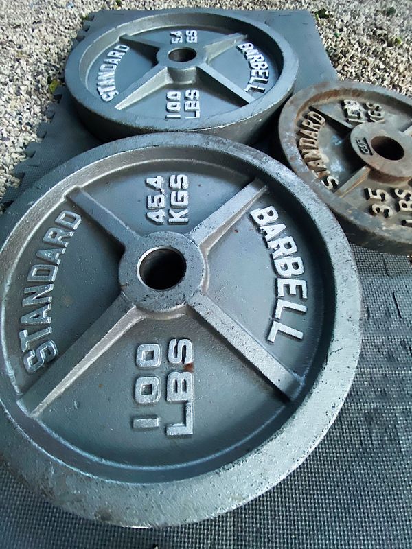 100lb Olympic plates for Sale in San Antonio, TX OfferUp