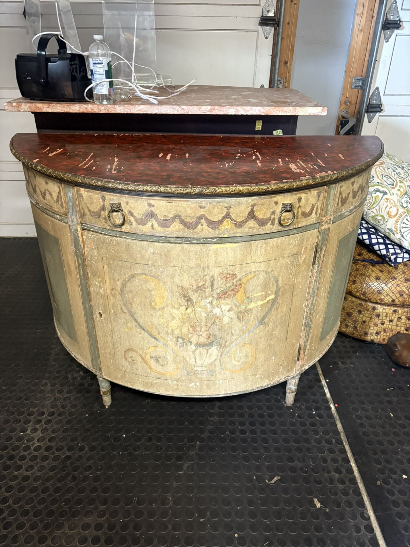 Antique Solid Wood Sideboard