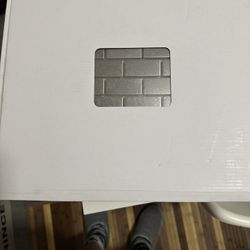 Gray/silver back splash tiles