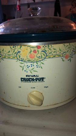 Rival Crock-Pot Stoneware Slow Cooker