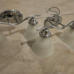 Used Bathroom Vanity Fixtures (2 As Shown) For Sale