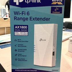 TP-Link AX1800 WiFi 6 Extender Internet Booster