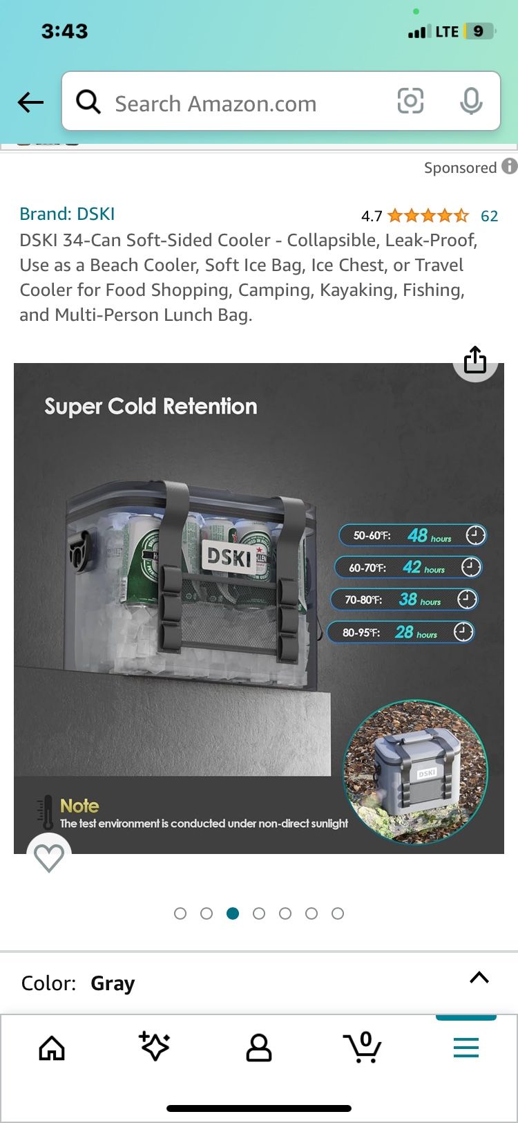 Cooler Bag 34 Can 