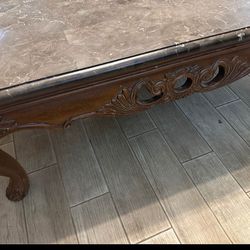 Marble Top Coffee Table