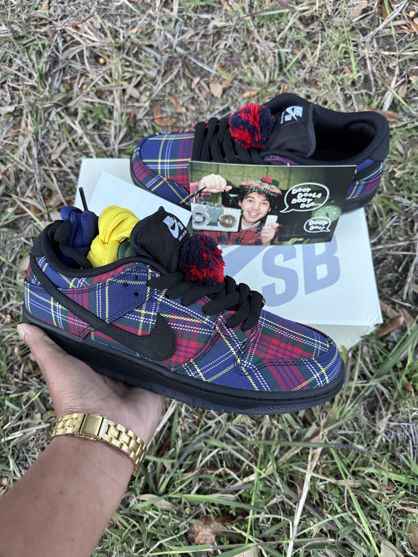 Nike SB Nardwuar Dunks Sz 7.5