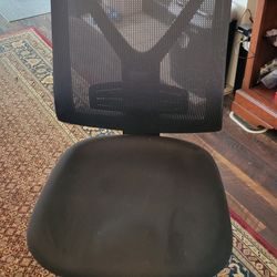 Swingsit - Armless Office Chair, Spine Support, Neck Rest.