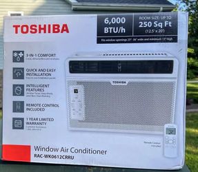 Toshiba 6 000,BTU Window AC