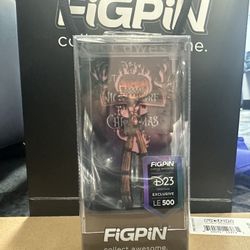 D23 2024 Expo Nightmare Before Christmas Pumpkin King Exclusive Glow FiGPiN D23 LE500