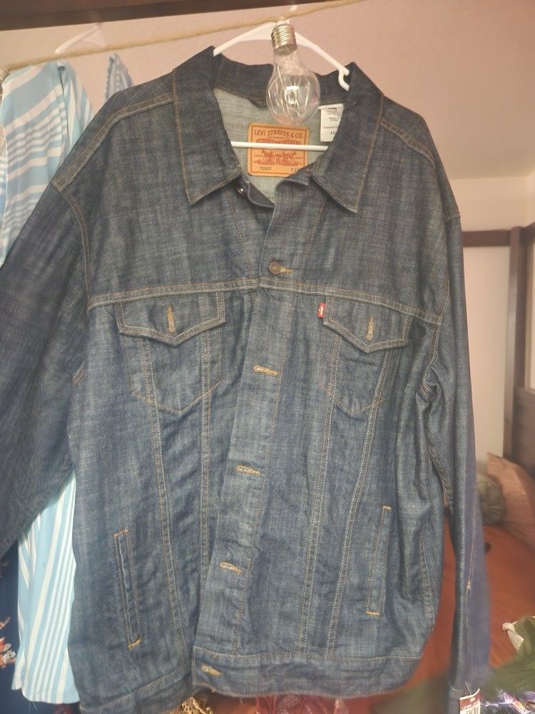 Mens XXL Levi Denim Jacket