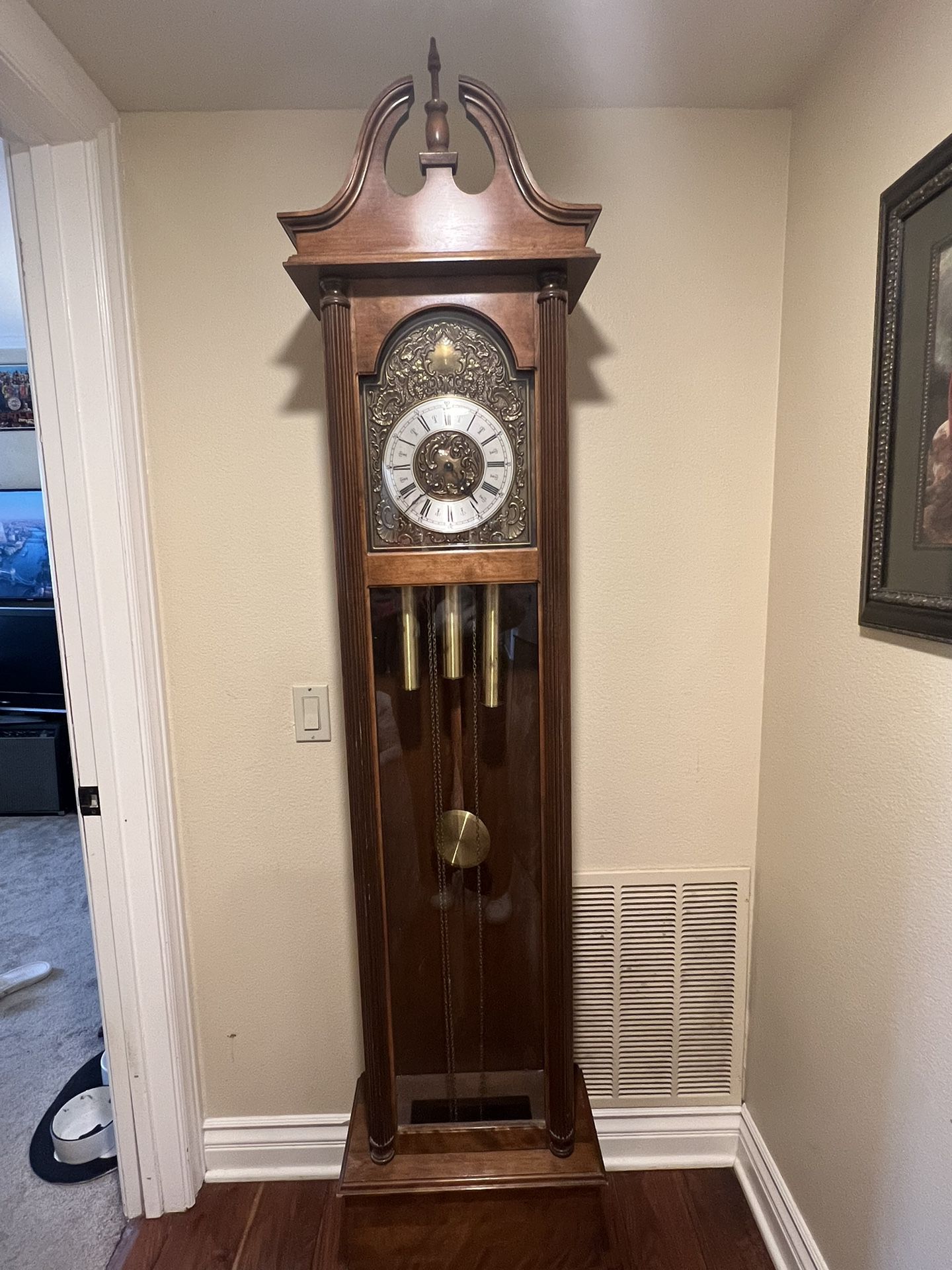 Frederick Mauthe 1967 Grandfather Clock
