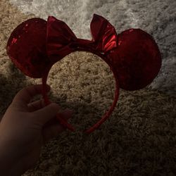 Red Disney Ears 