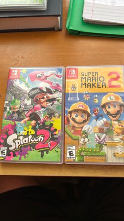 Super Mario Maker 2 & Splatoon 2