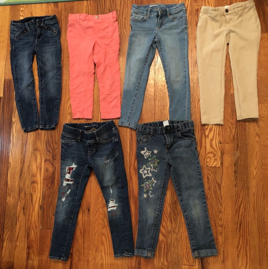Girl pants and jeans - 4/5t