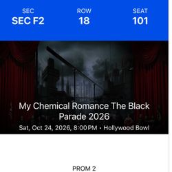 My Chemical Romance Tickets
