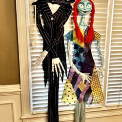 Jack & Sally hanging decor