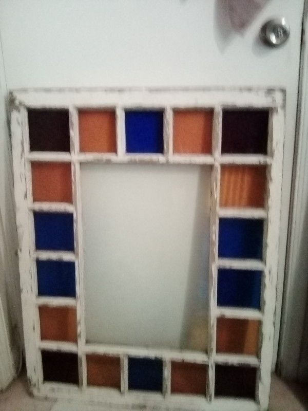 Antique Stained Glass Window