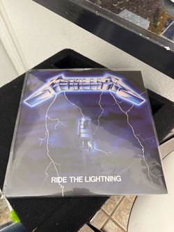 Metallica Ride the Lightning Vinyl Record