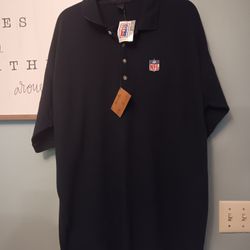 NWT Antigua Pro Line Embroidered  Football NFL Polo Mens Size XL Tall Shirt 