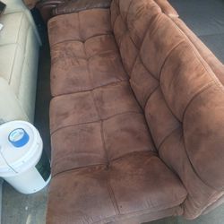 Like New Condition Brown Futons 