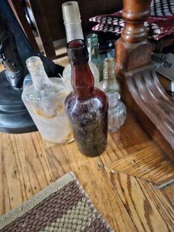 Old bottles.