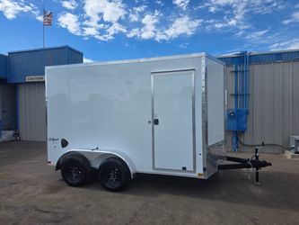 2027 Pace American 7x12 enclosed trailer 7k GVWR tandem axle cargo trailer