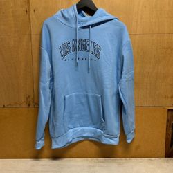 Los Angeles Hooded Sweatshirt Size Large